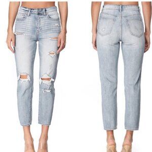 eunina - Tobi High Rise Relaxed Crop Jeans